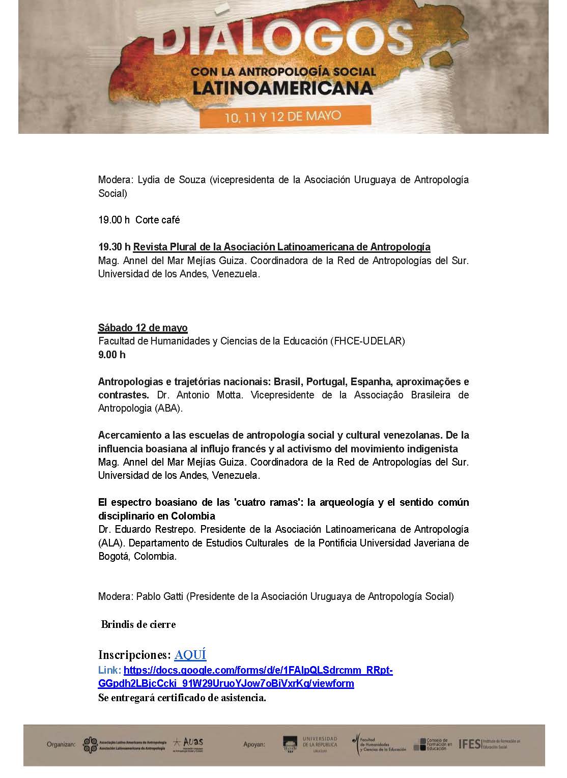 Programa Evento Uruguay P&aacute;gina 2